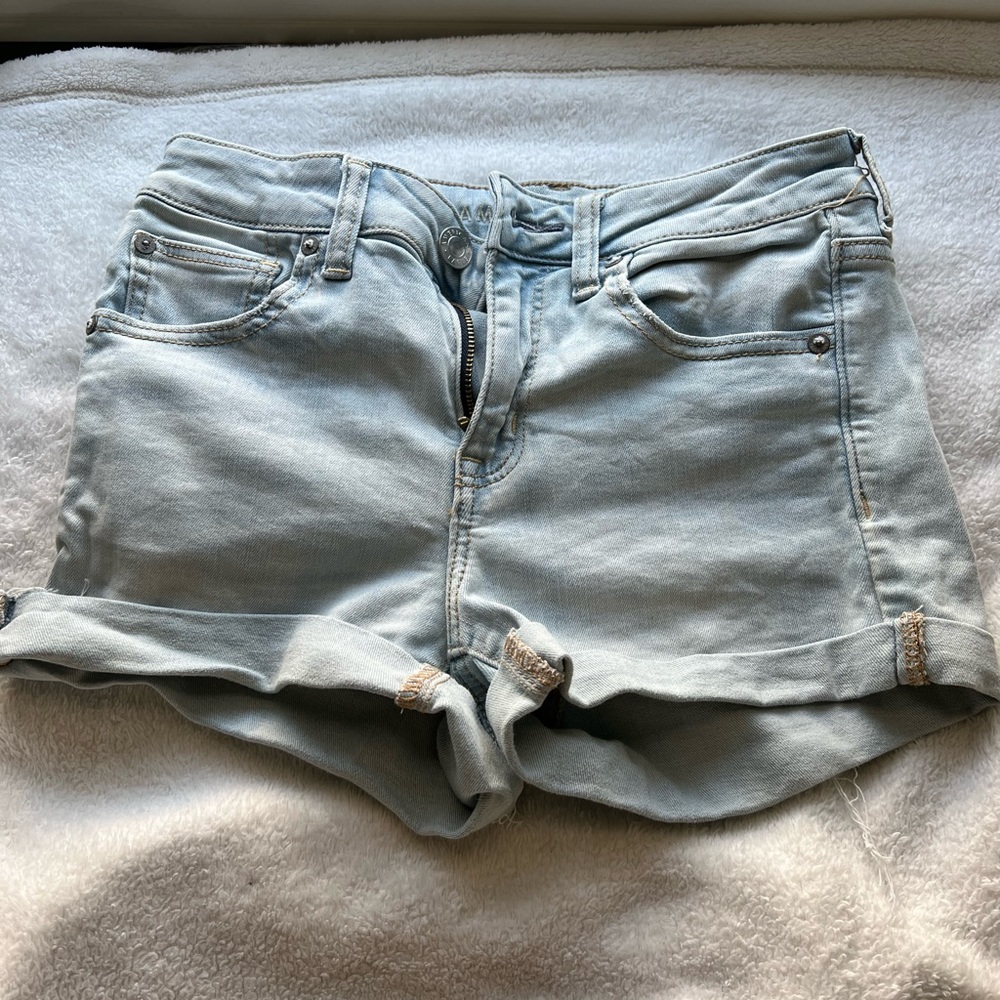 American eagle jean shorts